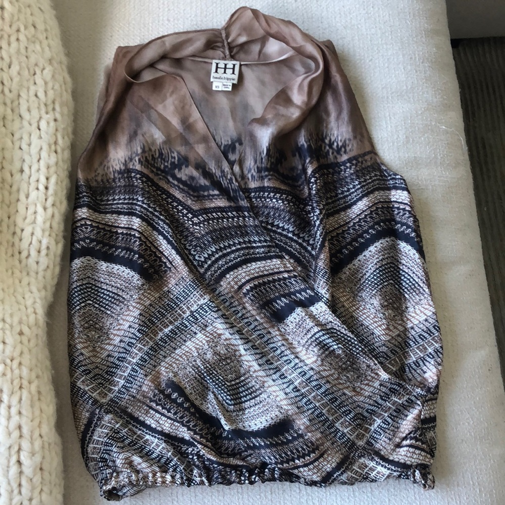 Haute hippie silk top